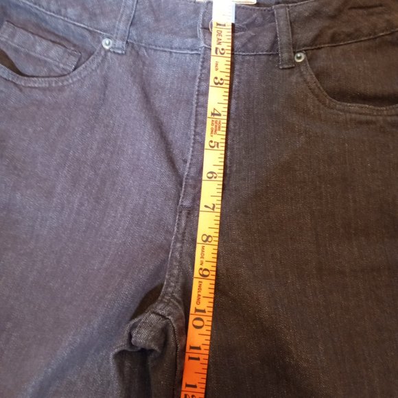 Coldwater Creek Brown Boot Cut Jeans Size 8 - Picture 11 of 13